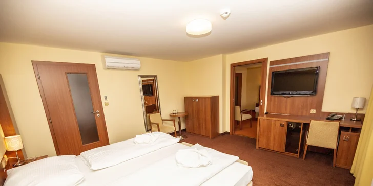 4* pobyt v Rožnove: raňajky alebo polpenzia, neobmedzený wellness a bazén aj procedúry