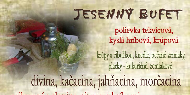Jesenná trilógia v Bachledke***: Tatry, wellness a jesenné menu pre 2