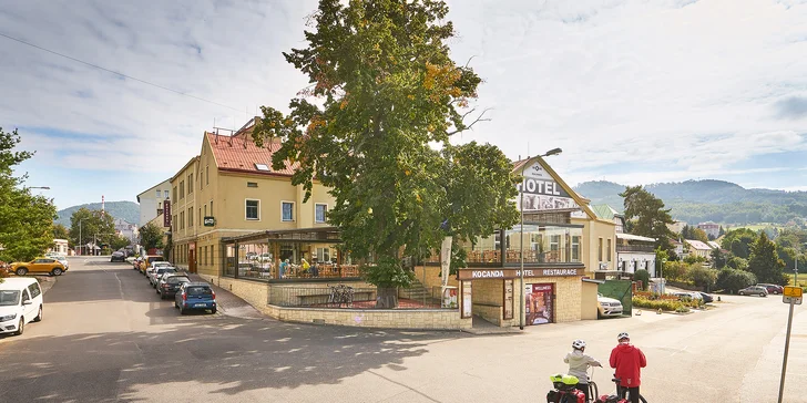 Pobyt v Děčíne vo Wellness hoteli Kocanda so stravou aj privátnym wellness