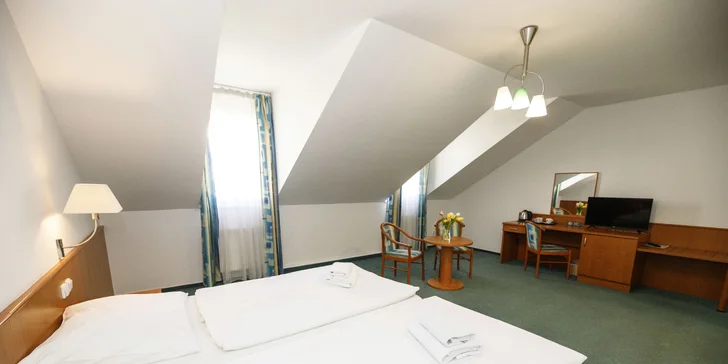 Pobyt v centre Českých Budějovíc: hotel priamo na námestí a bufetové raňajky