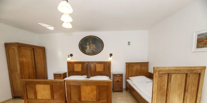 Pobyt s raňajkami v historickom centre Českého Krumlova: budova zo 16. storočia, na zámok 5 minút