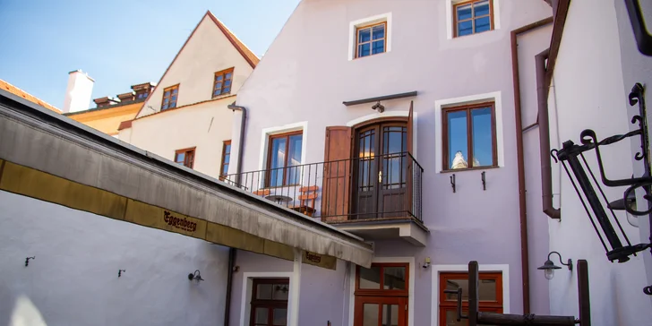 Pobyt s raňajkami v centre Českého Krumlova