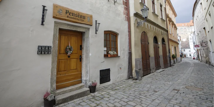 Pobyt s raňajkami v centre Českého Krumlova