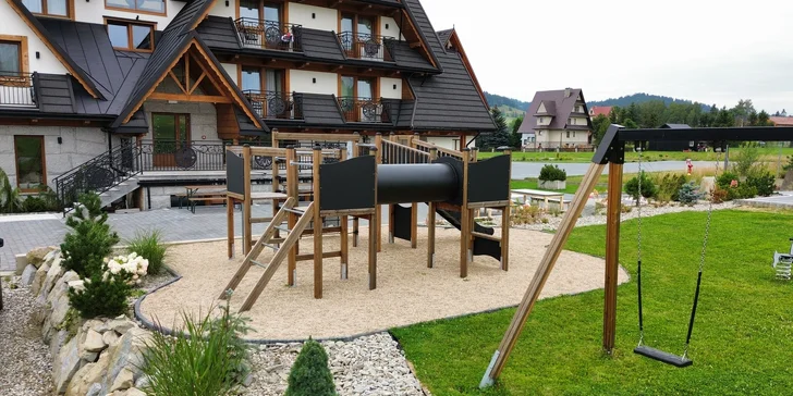 Poľské Tatry s raňajkami a neobmedzeným wellness - pobyt v lone prírody