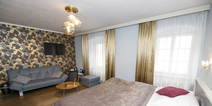 Romantický pobyt v centre Českého Krumlova s raňajkami a Proseccom