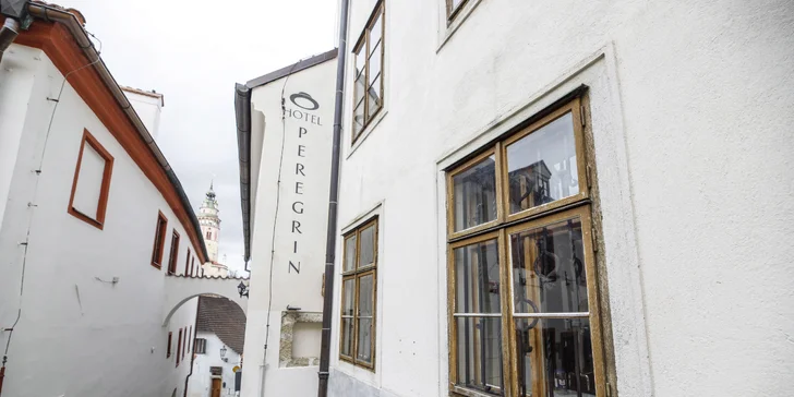 Romantický pobyt v centre Českého Krumlova s raňajkami a Proseccom