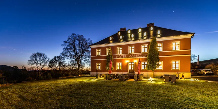 Pobyt v Českom Švajčiarsku: raňajky aj 3-chodová večera, bazén a fínska sauna