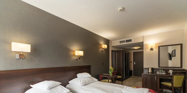 Aktívny pobyt v Krkonošiach: polpenzia, wellness aj romantický balíček s masážou