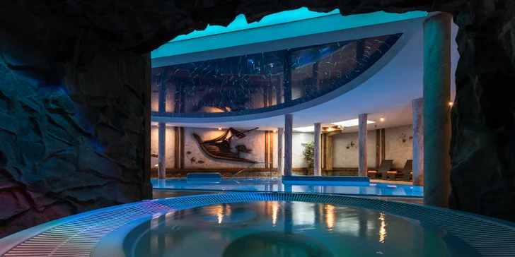 Aktívny pobyt v Krkonošiach: polpenzia, wellness aj romantický balíček s masážou