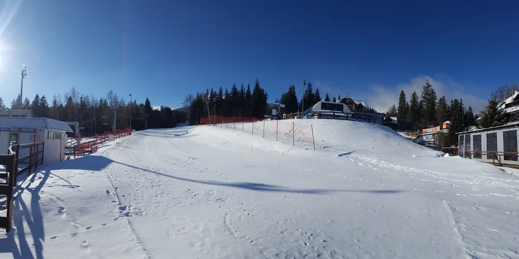 Aktívny pobyt v Krkonošiach: polpenzia, wellness aj romantický balíček s masážou