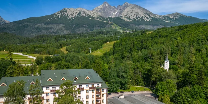 Wellness dovolenka pod Lomnickým štítom s polpenziou a množstvom aktivít