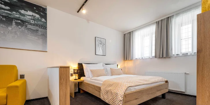 Krásy Českého Krumlova: zrekonštruovaný penzión pri rieke a raňajky