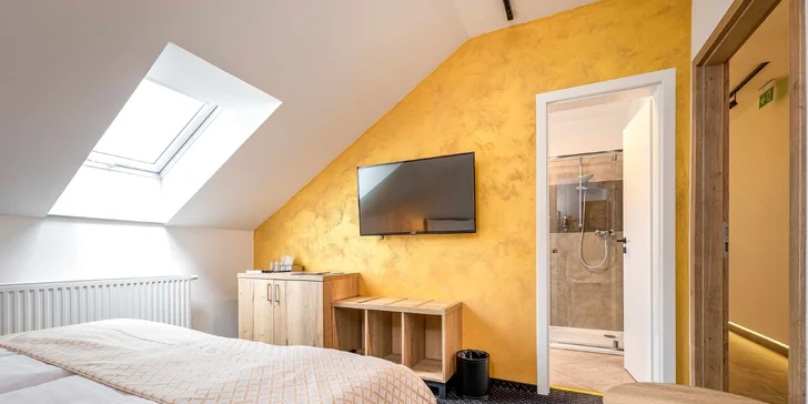 Krásy Českého Krumlova: zrekonštruovaný penzión pri rieke a raňajky