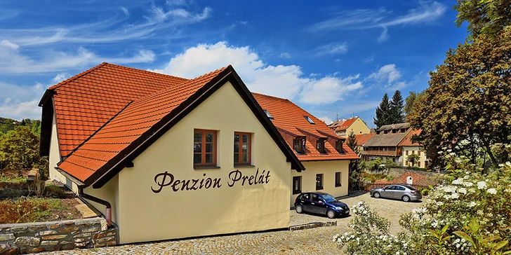 Vyrazte za krásami Českého Krumlova: penzión s raňajkami, 5 minút chôdze od centra