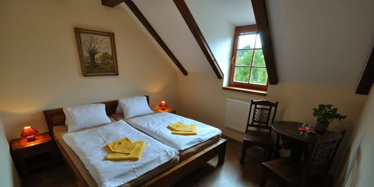 Vyrazte za krásami Českého Krumlova: penzión s raňajkami, 5 minút chôdze od centra