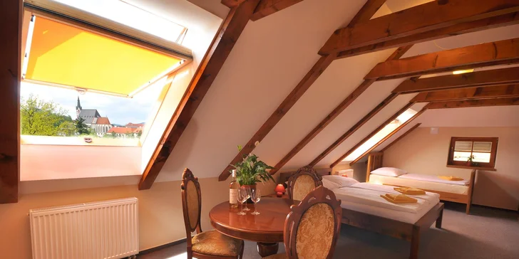 Vyrazte za krásami Českého Krumlova: penzión s raňajkami, 5 minút chôdze od centra