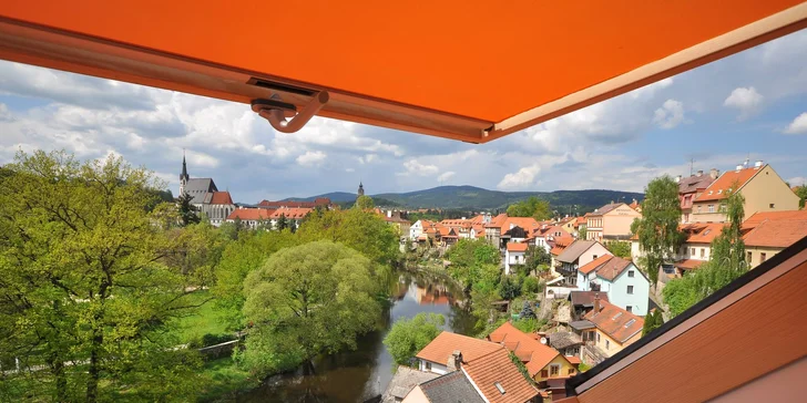 Vyrazte za krásami Českého Krumlova: penzión s raňajkami, 5 minút chôdze od centra