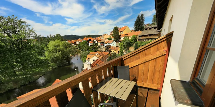 Vyrazte za krásami Českého Krumlova: penzión s raňajkami, 5 minút chôdze od centra