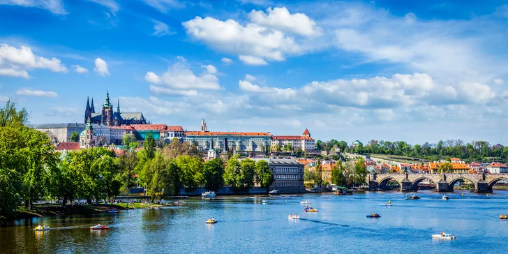 Moderný hotel na Rohanskom nábreží s bohatými raňajkami