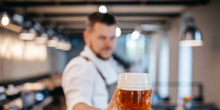 Luxusný rezort s pivovarom v centre Lednice: raňajky, na výber aj vírivka či pivný kúpeľ