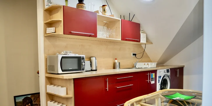 Historický penzión so záhradou priamo pod Sv. kopečkom v Mikulove s výhľadom na zámok