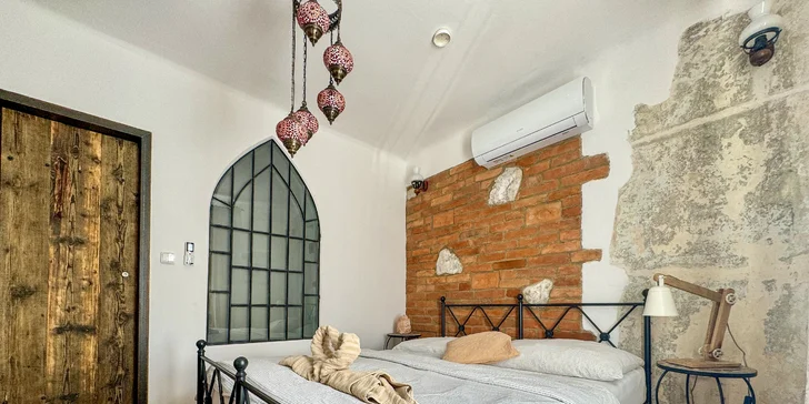 Historický penzión so záhradou priamo pod Sv. kopečkom v Mikulove s výhľadom na zámok