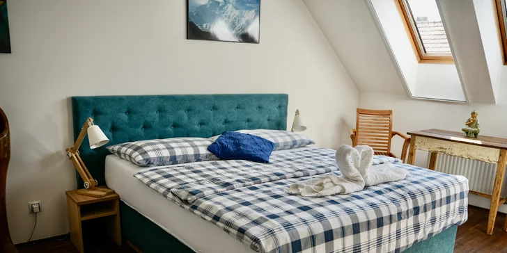 Historický penzión so záhradou priamo pod Sv. kopečkom v Mikulove s výhľadom na zámok