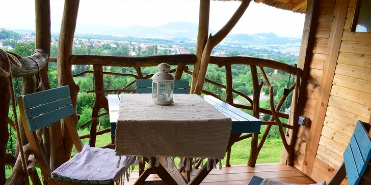 Unikátny pobyt v korunách stromov v Rozprávkovom lese