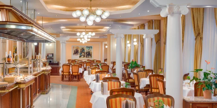 4* luxusný hotel v centre Mariánskych Lázní s wellness a polpenziou