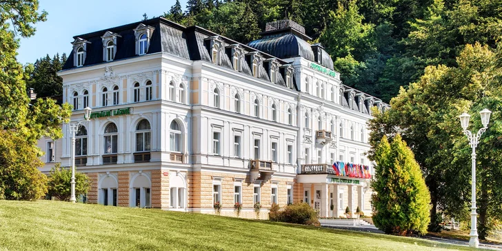 4* luxusný hotel v centre Mariánskych Lázní s wellness a polpenziou