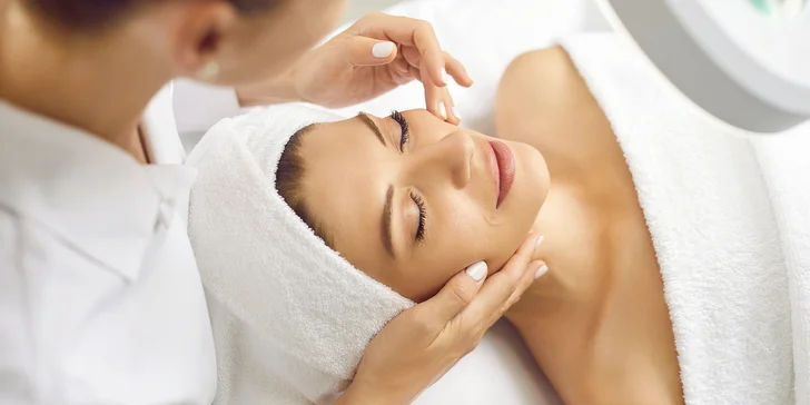 Kozmetické ošetrenia pleti: Hĺbkové čistenie, Deluxe alebo Glow Skin
