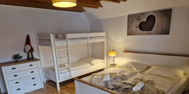 Aktívna dovolenka na Táloch: priestranné izby a apartmány, strava + fľaša šampanského aj wellness