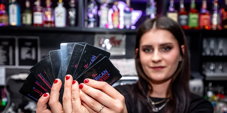 THE AMERICAN BAR: Poď sa zahrať na zábavných herných automatoch