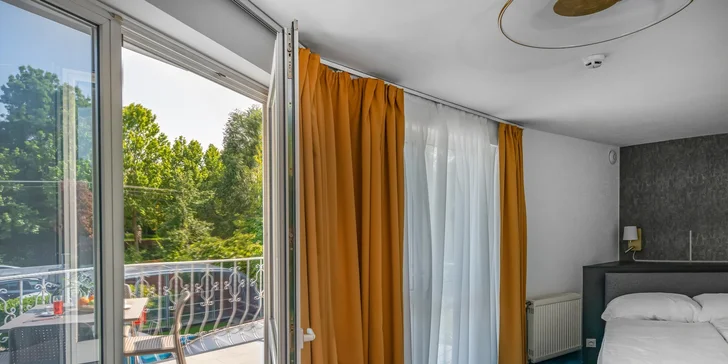 Pobyt pri Balatone: súkromná pláž, wellness záhrada aj raňajky