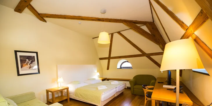 Luxusný 4* pobyt na Vysočine: polpenzia, wellness a jacuzzi