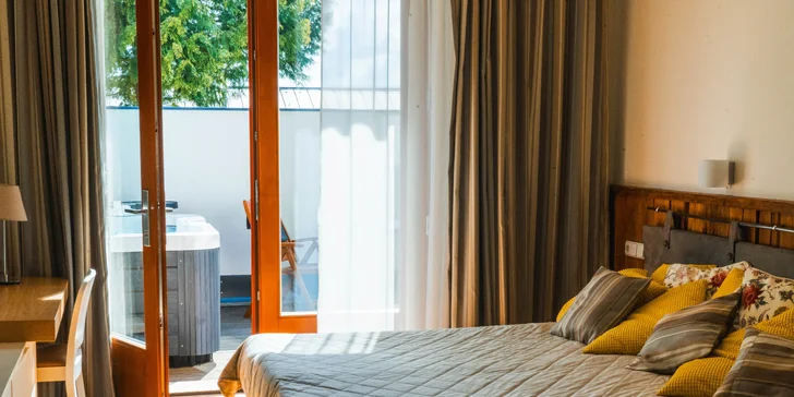 Luxusný 4* pobyt na Vysočine: polpenzia, wellness a jacuzzi