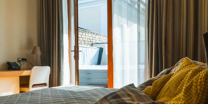 Luxusný 4* pobyt na Vysočine: polpenzia, wellness a jacuzzi