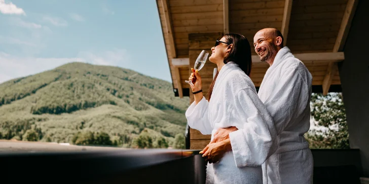 Dizajnový hotel v Beskydách: apartmán s vírivkou, vychýrená kuchyňa, polpenzia