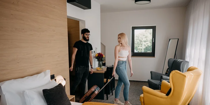 Dizajnový hotel v Beskydách: apartmán s vírivkou, vychýrená kuchyňa, polpenzia