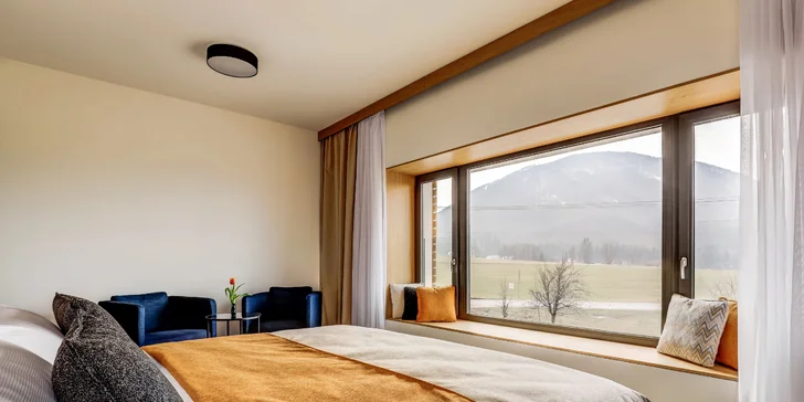 Dizajnový hotel v Beskydách: apartmán s vírivkou, vychýrená kuchyňa, polpenzia