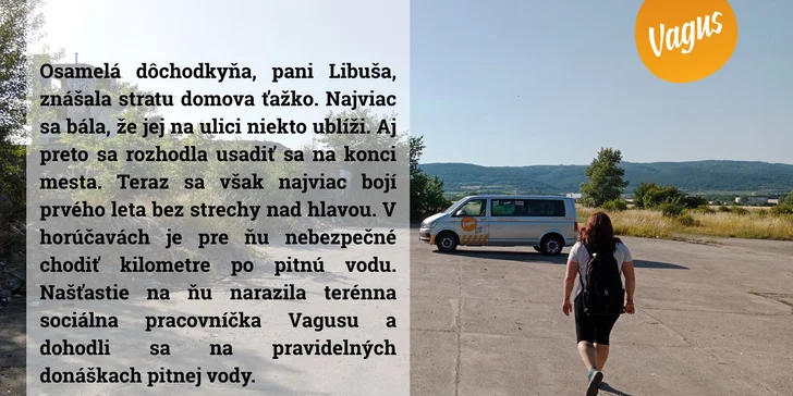 Balíčky s pitnou vodou a hygienickými potrebami na zvládnutie horúčav