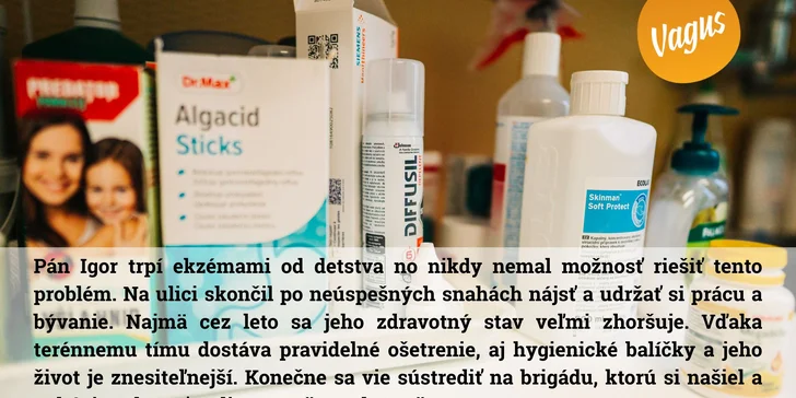 Balíčky s pitnou vodou a hygienickými potrebami na zvládnutie horúčav