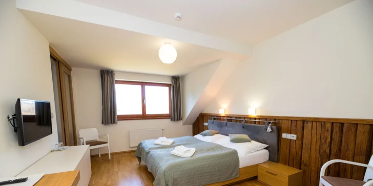 Luxusný 4* pobyt na Vysočine: polpenzia, wellness a jacuzzi