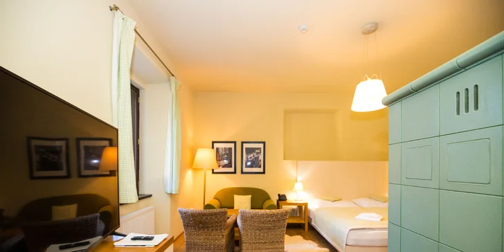 Luxusný 4* pobyt na Vysočine: polpenzia, wellness a jacuzzi