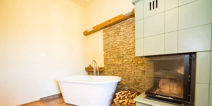 Luxusný 4* pobyt na Vysočine: polpenzia, wellness a jacuzzi