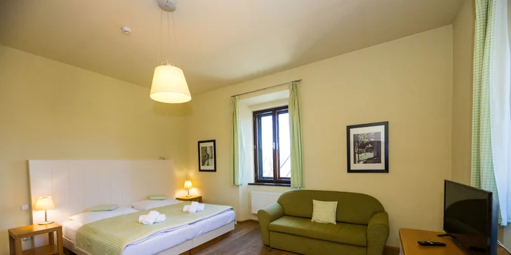 Luxusný 4* pobyt na Vysočine: polpenzia, wellness a jacuzzi