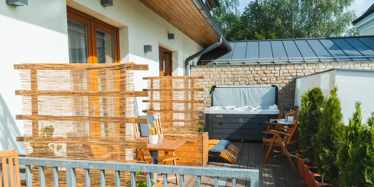 Luxusný 4* pobyt na Vysočine: polpenzia, wellness a jacuzzi