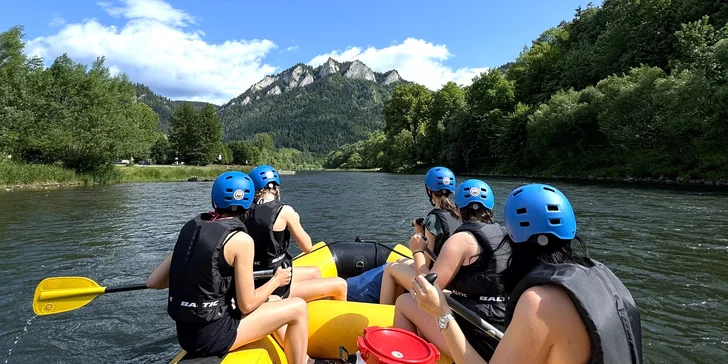 Tip na darček pre dobrodruha: Splav Dunajca na raftoch
