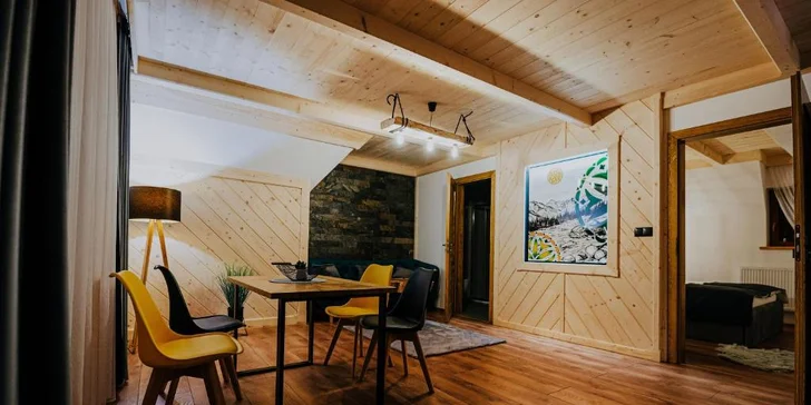 Štýlové apartmány priamo pri zjazdovke