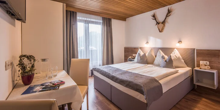 Dovolenka v rakúskom údolí Zillertal: horský hotel s polpenziou a saunovým svetom